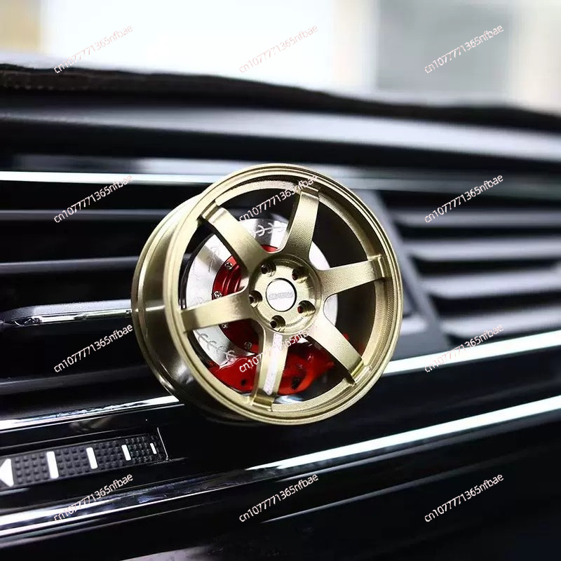 TE37 Wheel Rim Model Car Air F - Car Air Freshener review and price