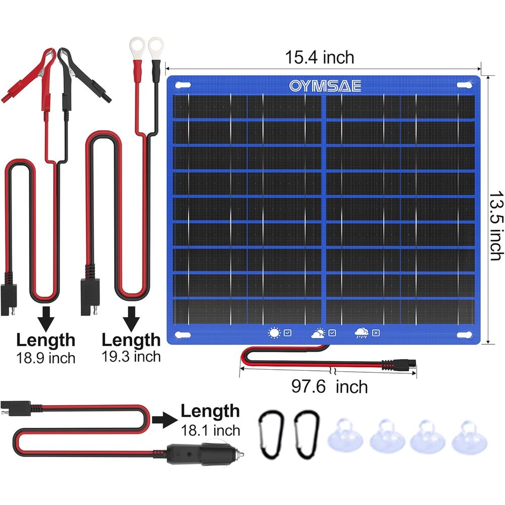 30W Solar Car Battery Charger  - Car Charger review and price