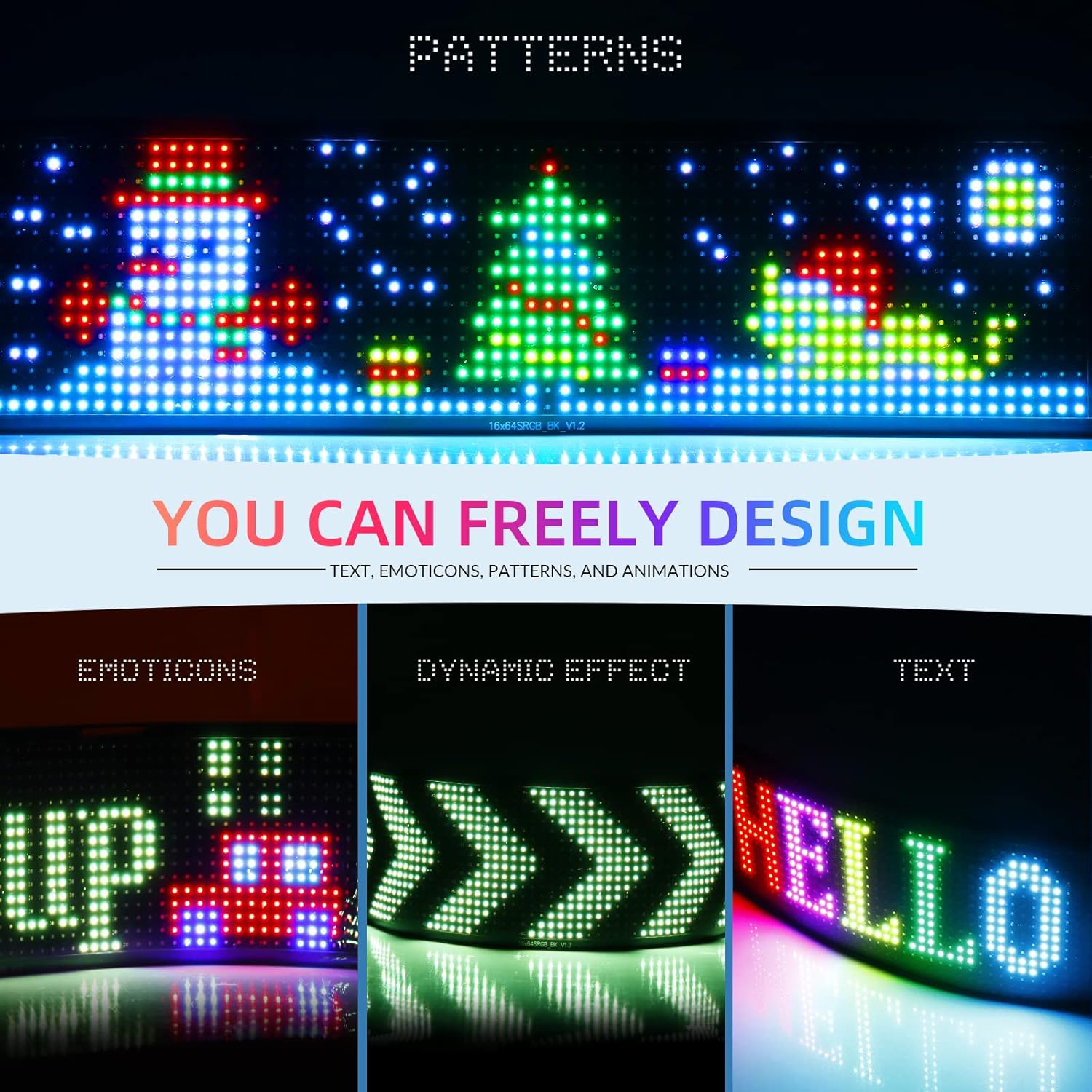 LED Car Sign Flexible LED Matr - Car Led Light review and price