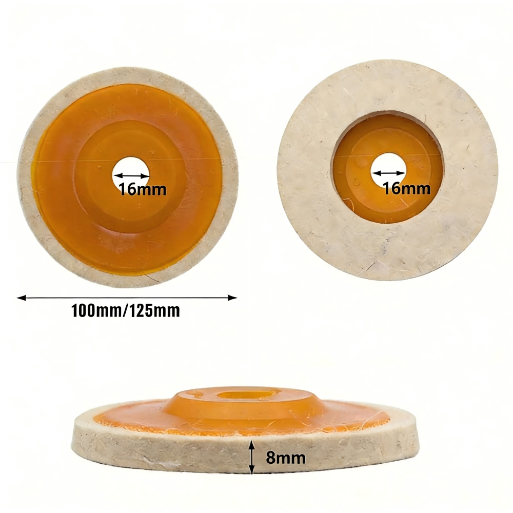 Wool Felt Buff Polishing Wheel - Car Mirror review and price