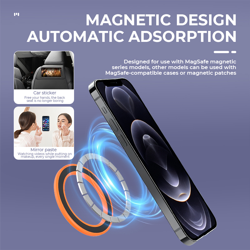 For Magsafe Strong Magnetic Ri - Car Phone Holder review and price