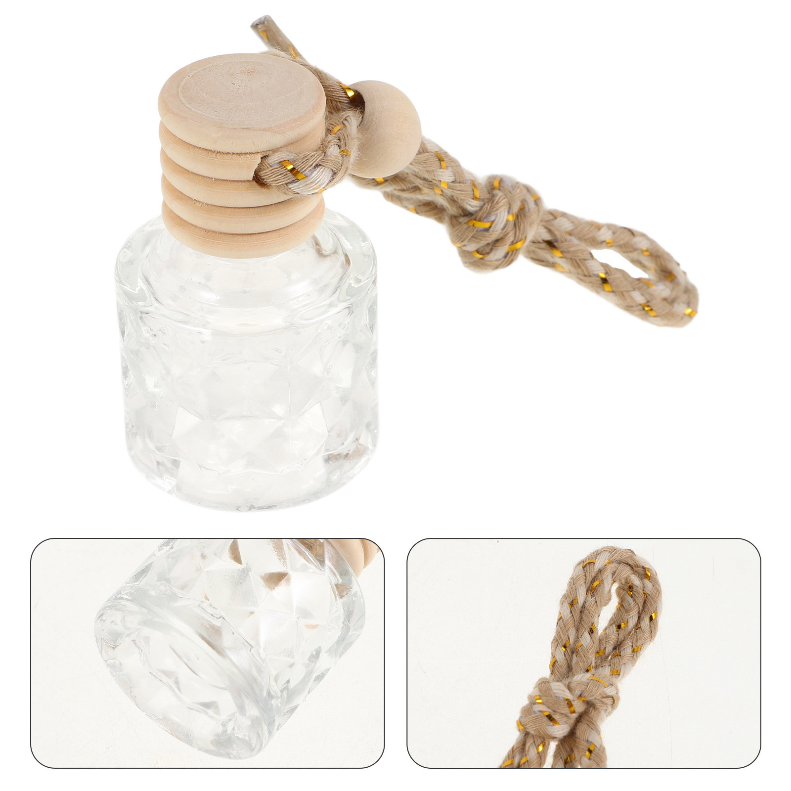 2 pcs Glass Essential Oil Bott - Car Air Freshener review and price